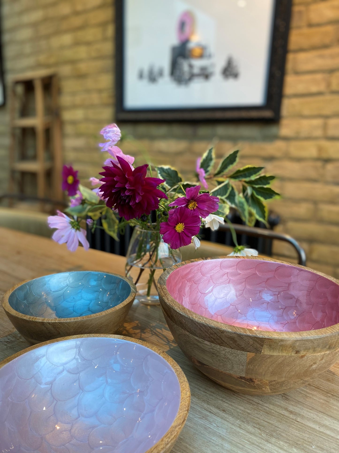 Small Bowl in Light Lavender Pink (18cm)
