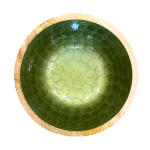 Small Bowl in Olive Green (18cm)