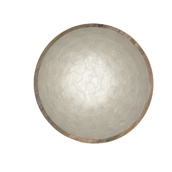 Medium Bowl in White (25cm)