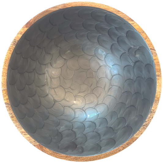 Large Bowl in Charcoal Grey (38cm)