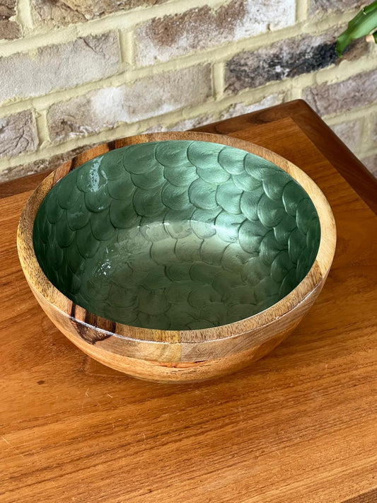 Small Bowl in Olive Green (18cm)