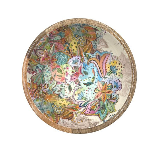 Small 'Flower Power Paisley' Bowl