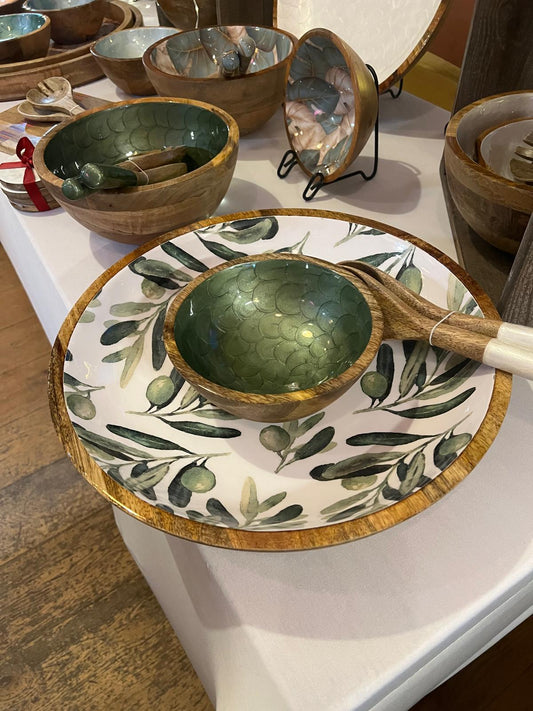 Large 'Olive Leaf' Bowl