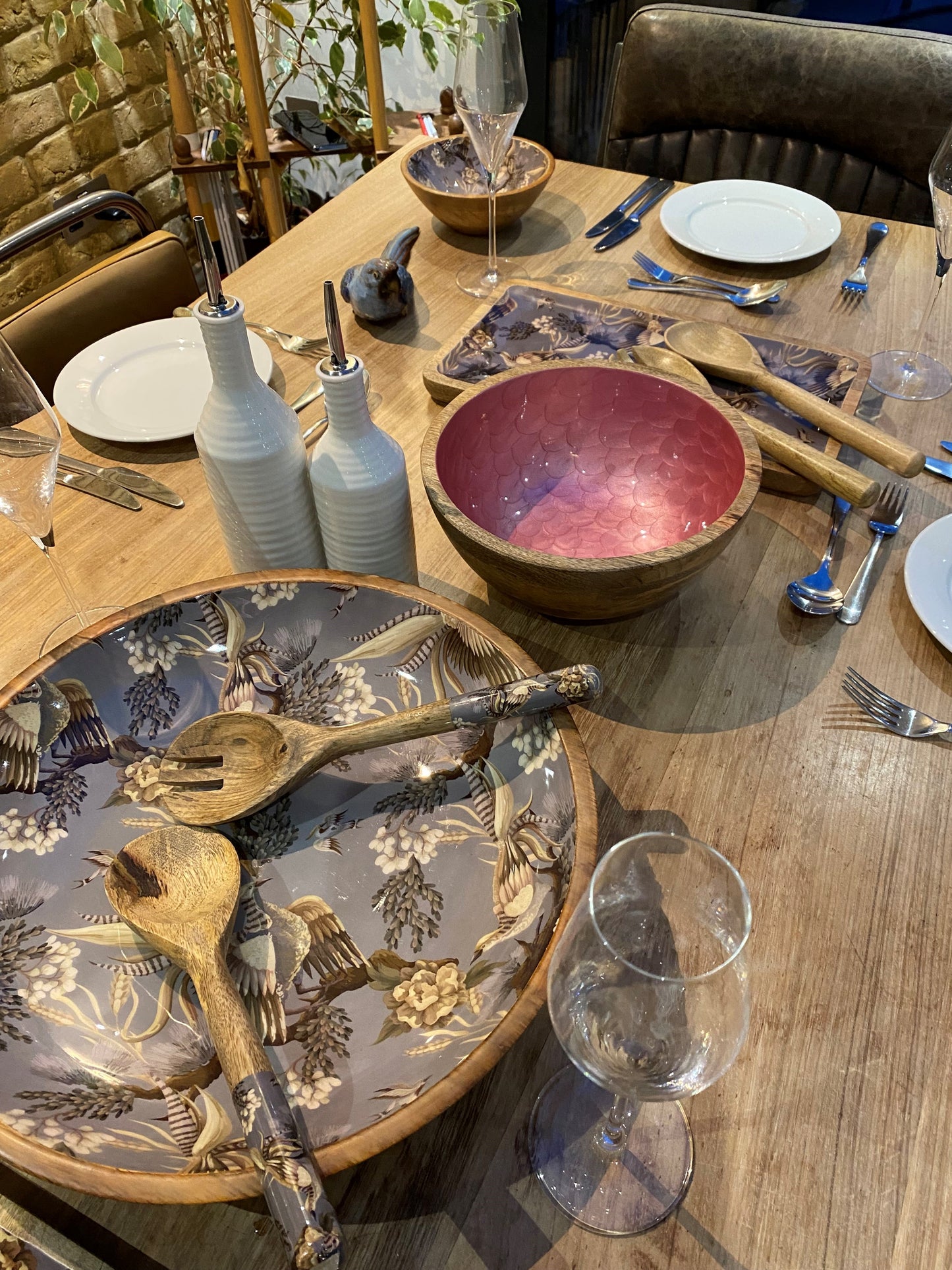 Medium Bowl in Pink (25cm)